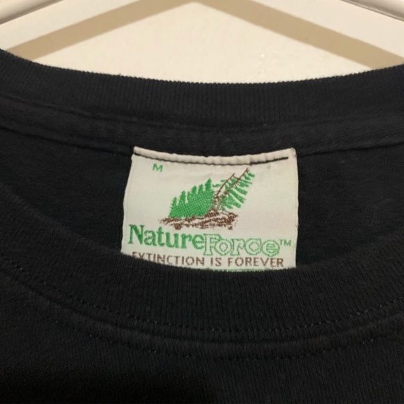 3/$30 𝅺Extinction is Forever animal rights Tiger front and back graphic T shirt - Picture 7 of 7